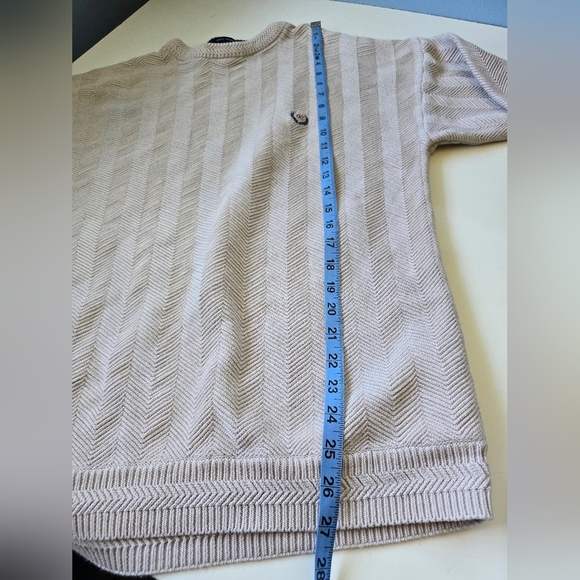 Chaps X Ralph Lauren Hand Framed Cotton Mens Sweater M - Picture 6 of 8